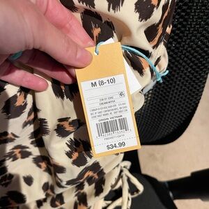 Leopard one piece swimsuit from target.